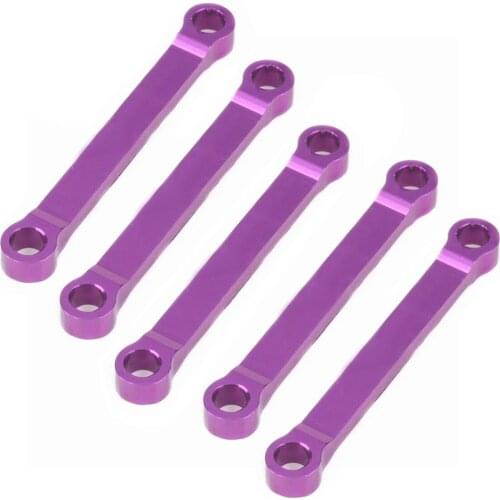 5Pcs/LotHSP 122040 (02074) Aluminum Ackerman Plate Upgrade Parts 1/10 4WD RC Nitro Car CNC 94122 XSTR POWER