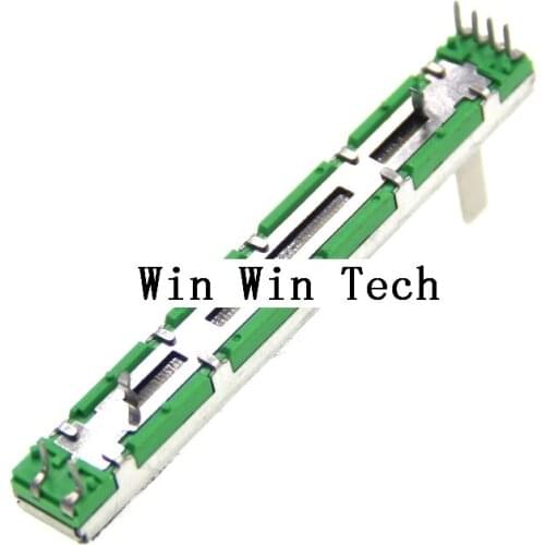 Free shipping 10PCS 75mm mixer mixer B10K dual channel direct sliding potentiometer B103