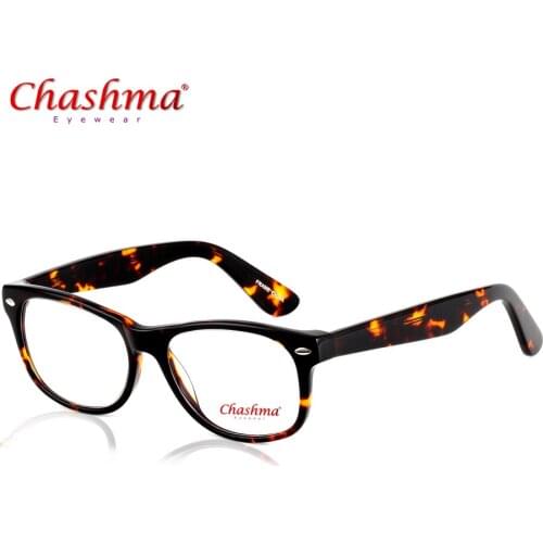 Chashma Brand Acetate Eyeglasses Frame Women Men Optical Myopia Prescription Eyewear Optical Retro Glasses Frames