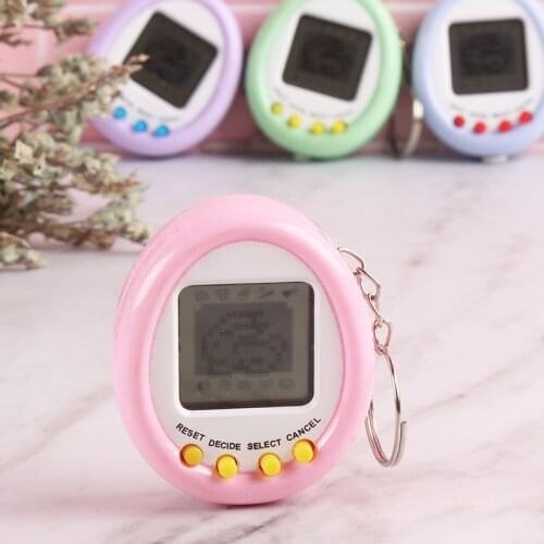 1PCs Tamagotchi Electronic Pets Gift Keyring Pets Toys Gift Christmas Educational Funny 90S Nostalgic Virtual Cyber Pet Toy
