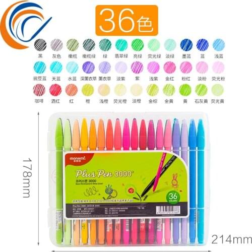 Gel Pens Korean Stationery 12/24/ 36 Color Per Set Canetas Papelaria Stationery Gift Office Material Escolar School Supplies