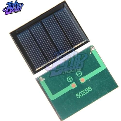 Mini Solar Panel 2V 115MA 0.23W Polycrystalline Silicon Solar Cells Standard Epoxy DIY Battery Power Charge Module Cell Phones
