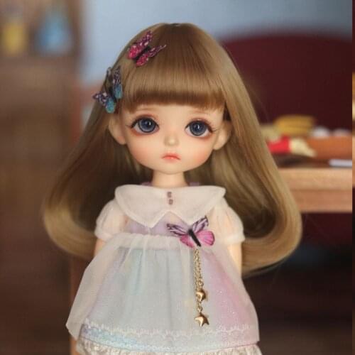 1/6 Scale BJD/SD Doll Wig Accessories Cute Long Hair Retro Fairy Wigs for BJD/SD YOSD BB Girl C1316