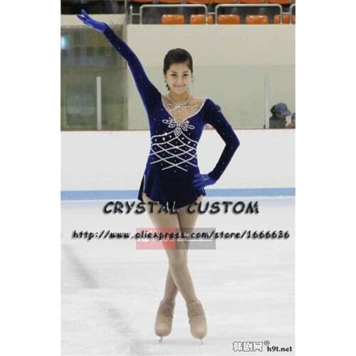 Hot Sales Figure Skating Dress Hot New Brand Ice Skating Dress For Competition Customized DR3174