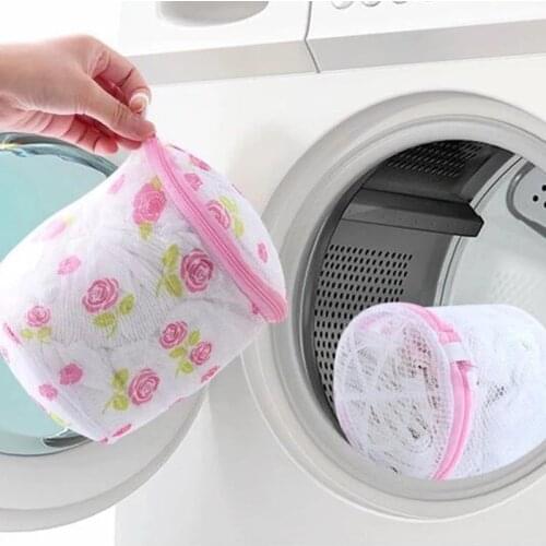 Washing Mesh Bag Clothing Underwear Organizer Washing Bag Useful Mesh Net Bra Wash Bag Zipper Laundry Bag