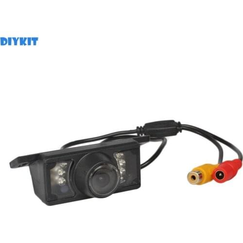 DIYKIT Parking Assistance System 120 Viewing Angle Waterproof Reversing Backup Camera IR Night Vision Car Rear View Camera