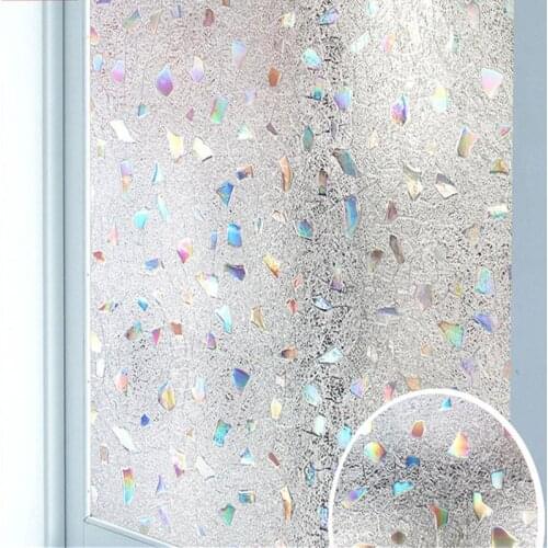 45/60/90cm UV-resistant adhesive-free electrostatic glass film frosted sticker bathroom sticker office balcony window sticker