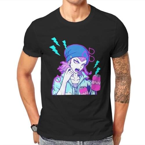 Danganronpa Bear Game Pastel Kazuichi Souda T Shirt Vintage Fashion Summer Oversized Cotton Mens Tops Harajuku Crewneck TShirt