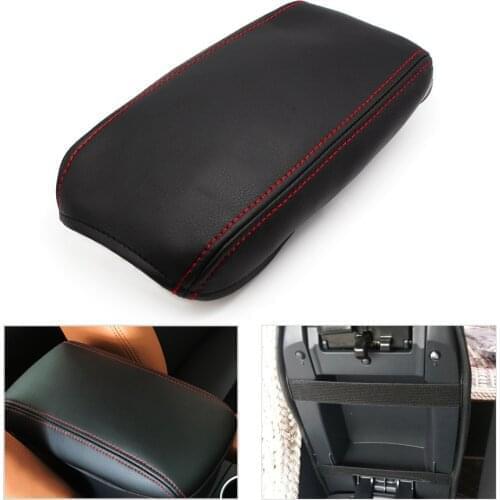 Car Interior Microfiber Leather Protection Pad Center Control Armrest Box Cover Trim For Hyundai ix25 2015 2016 2017 2018