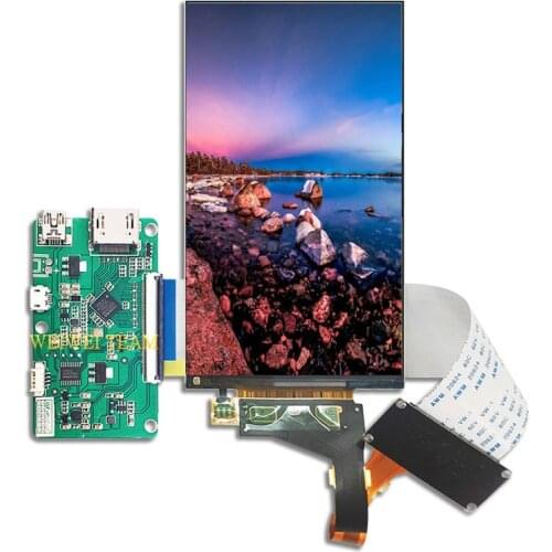 VR LCD Display LS055R1SX04 5.5 Inch 2k IPS Screen And -MIPI Driver Board for VR Headset Glass Virtual Reality DIY CV1 New