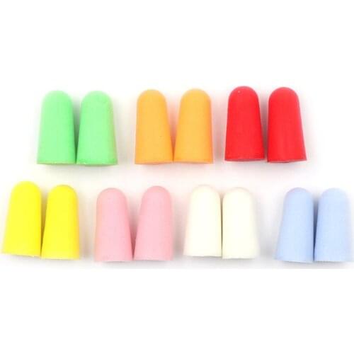 New 10 Pair PU Foam Ear Plugs Anti Noise Snore Earplugs Comfortable For Study Sleep