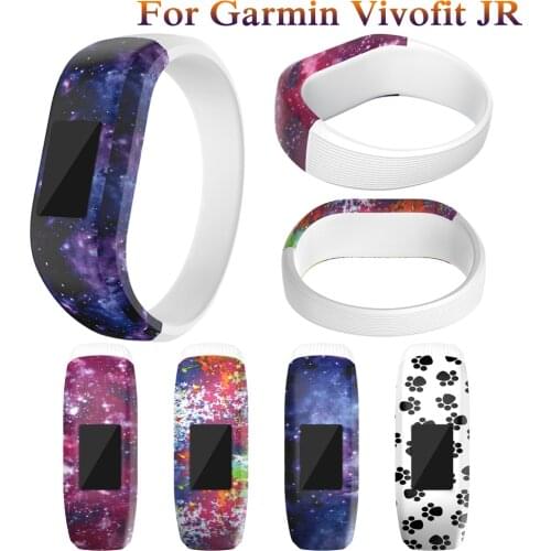 4 colors fashion Wrist Bracelet Band Strap Holder for Garmin VivoFit Jr/for Garmin VivoFit JR 2 JR2 Junior Activity Tracker wear