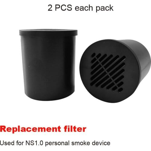 Smoke Buddy Accessories Personal Air Filter Eliminates Smoke smell Replacement Filter Cartridge 2 pcs one set