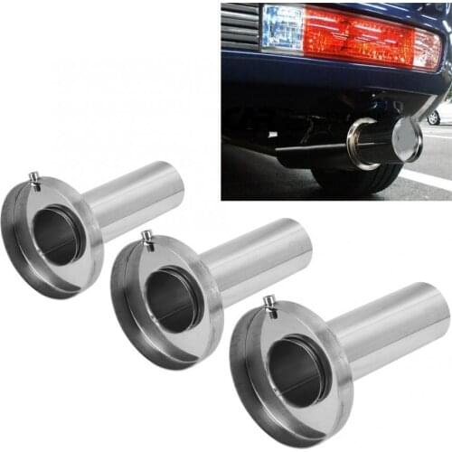 Car Modification Accessories Universal Stainless Steel Removable Muffler Silencer high quality car accessories