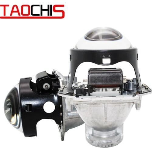 TAOCHIS Car Retrofit Head light LHD RHD HELLA G5 3R Bi xenon Projector Lens Blue fime Car styling 3.0 Inch HID D1S D3S D4S D2S