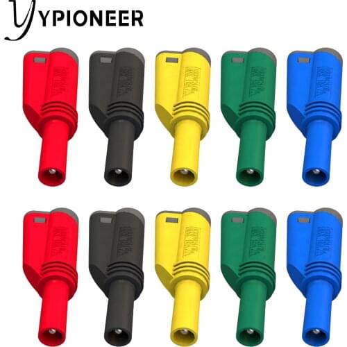 P3005 High Quality Welding/Assembly 4mm Stacking Safety Banana Plug Welding-free Multimeter Connector