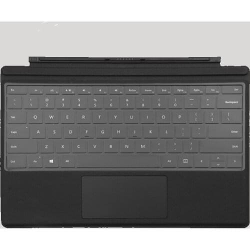 Keyboard Case for Surface Go Clear TPU Keyboard Cover Skin Protector Compatible For Microsoft Surface Pro 5 6 7 X