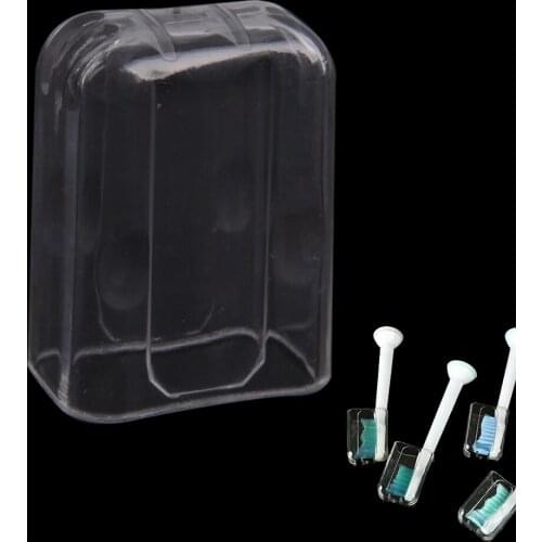 2pcs Hike Camping Tooth Brush Cleaner Protection 30*21*15mm Travel Toothbrush Head Cover Case Cap