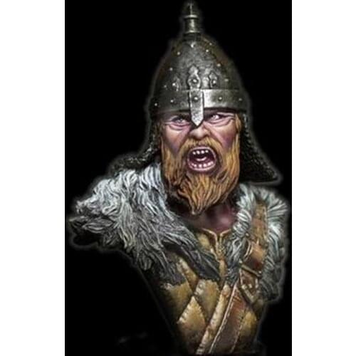 1:12 Resin Figure Bust Model Viking Historical Theme X159