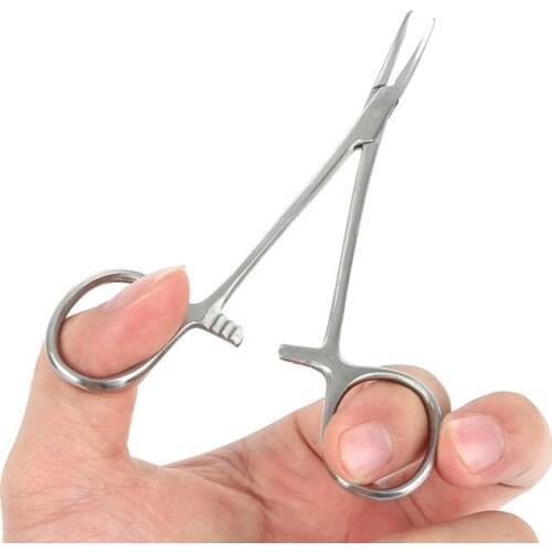 Stainless Steel Hemostatic Forceps Hemostatic Clamp Forceps Tool kit Hemostatic Forceps Pliers Locking System Tips
