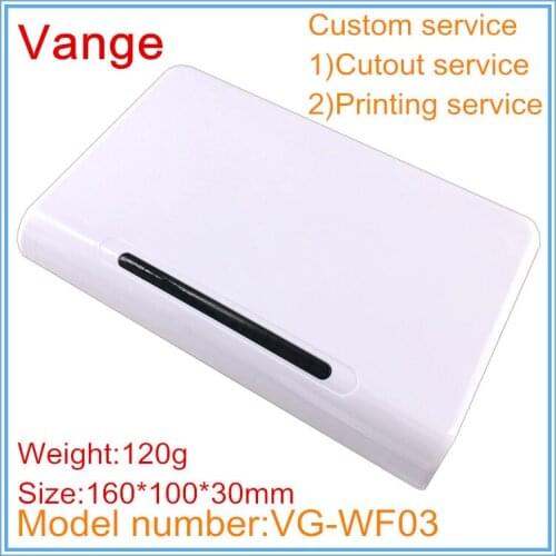 2pcs/lot network signal launcher terminal housing 160*100*30mm ABS plastic instrument housing for wire connector device