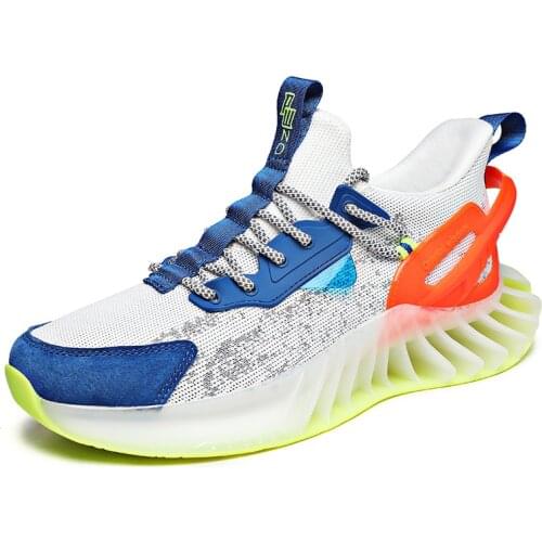 Summer Sports Running Shoes Outdoor Mesh Non-slip Breathable Skateboard Shoes Large Size 39-46 Size Low Cut Mens Shoes