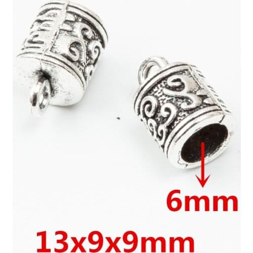 15 pcs/lot Fashion zinc alloy Metal Large Hole Beads charms DIY European Bracelet jewelry Fittings making 6069
