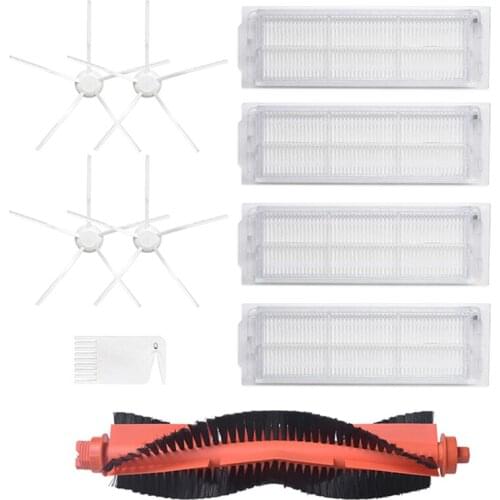Washable Vacuum Cleaner Accessories for Xiaomi Dreame F9 or 1C Robot Vacuum Mop Roller Side Brush Hepa Filter Kits