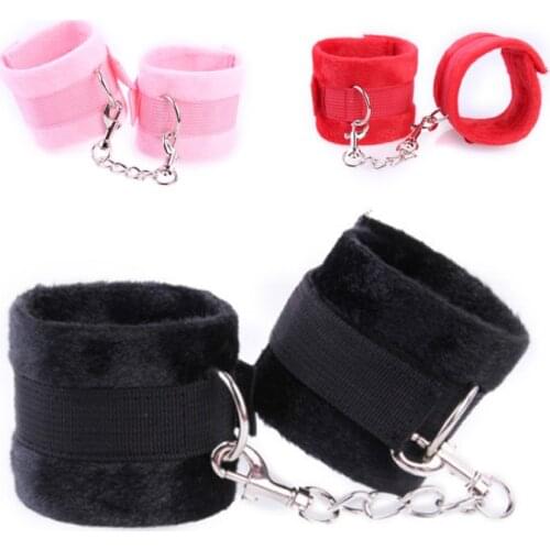 Soft Sexy Handcuffs Bdsm Bondage Erotic Accessories Adult Sex Toys For Couples Women Night Party Role Playing Sex Game