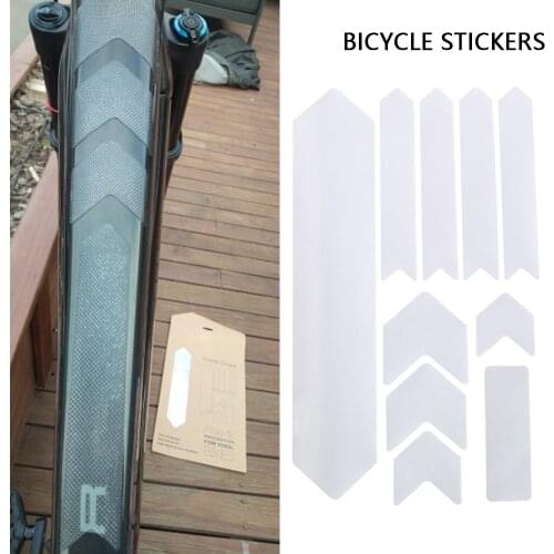 2021 New 3D Bike Frame Protector Sticker Scratch-Resistant Protector Wear Resistant Anti-UV Mountain Bike Mtb Accessories