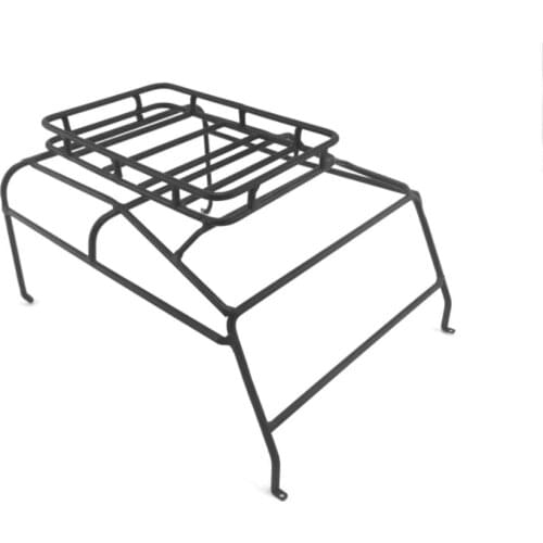 New Metal Roof Luggage Rack Roll Cage For 1/10 Scale RC RC8WD LandRover Defender Hard Body D90 Rock Cralwer Jeep or Pick UP