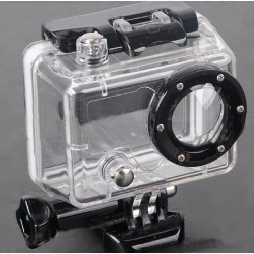 Suptig Underwater Waterproof Housing Case with Glass Lens Gopro 2 HD Compatible