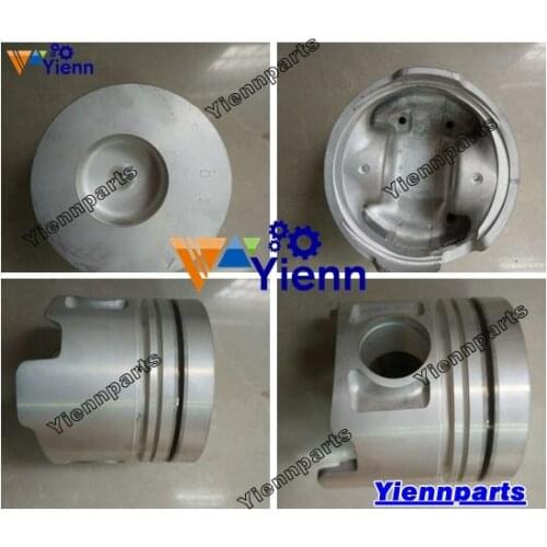 For NISSAN BD30 BD30T Piston 12010-54T00 Two Types With Pin And Clips STD Size 96mm For Nissan Truck And Forklift Engine Parts