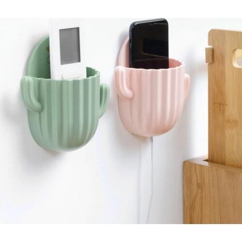 Portable Adhesive Chopsticks Folks Spoons Holder with Hooks Remote Control Holder Space-Saving Housekeeping Supplies