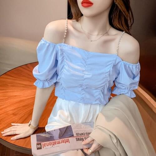 Pritee Cryshoes Off Shoulder Blouses