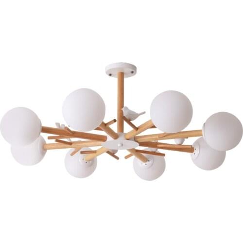 Nordic Chandeliers For Living room Bedroom Kitchen Glass Led Chandelier Lighting Bird deco Lamp Modern lustres de plafond