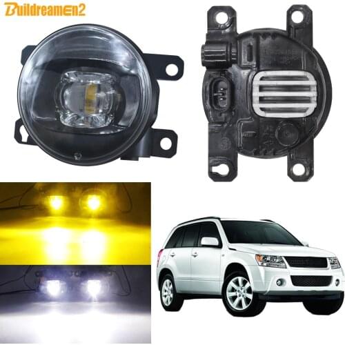 LED Fog Light For Suzuki Grand Vitara 2/II JT 2005-2015 Car H11 Front Bumper Fog Lamp Daytime Running Light 30W 8000LM 12V