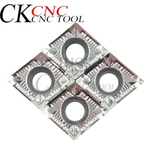 10pcs CCGT120404-AK H01 CNC Carbide Aluminum inserts cutter lathe Cutting tool CCGT aluminum blade CCGT Turning tools