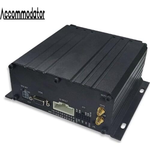 4 Channels AHD 1080P HDD SD Card GPS 3G Mobile DVR for Vehicle Car Trailer Truck Taxi School Bus
