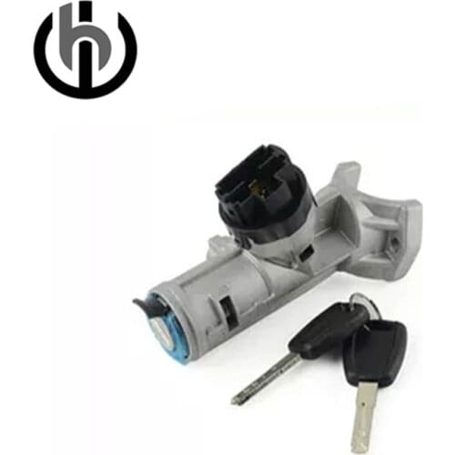 4162AL 1329316080 61000530K 7171949 For FIAT DUCATO 2002-2006 ALL MODELS IGNITION CYLINDER STARTER with 2 KEYS 4162AL