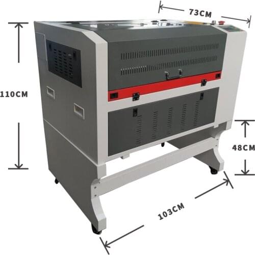 6040 Laser Engrave Machine 50w 60w 80w 100w Laser Engraver MDF Acrylic Wood Paper Laser Cutting Machine 600*400mm cnc Router
