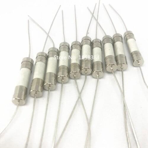 Free shipping 50-200pcs/lot 5*20 5x20MM 0.5A 1A 2A 3A 5A 6.3A 8A 10A 12A 15A 20A 25A 30A 250V lead wire ceramic fuse