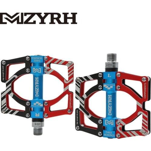 Bicycle Pedals On For BMX MTB Road Bike Pedals Ultralight 3 Sealed Bearing Folding Bike Pedals CNC Aluminum Alloy Cycling Parts