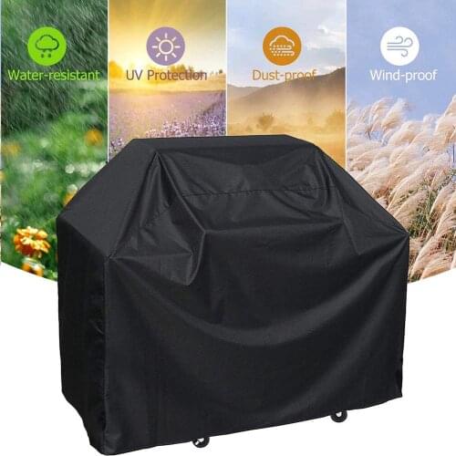 8 Sizes Outdoor Garden Furniture Cover Waterproof Oxford Sofa Chair Table BBQ Protector Rain Snow Dustproof Protection Cover