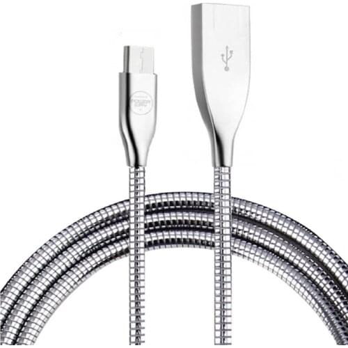POWERWAY QCX-3 USB 3.0 SAMSUNG ANDROID METAL CHARGING AND DATA CABLE
