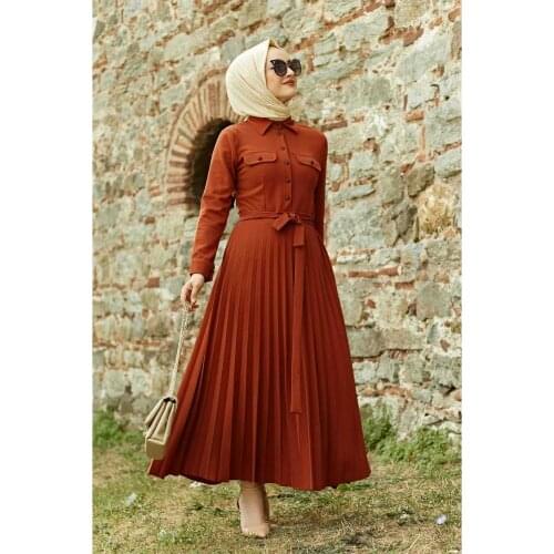Skirt Pleated Dress Muslim muslim dress women african dresses for women abaya kaftan long dress formal dress formal dress abayas