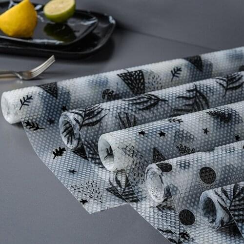 Non-slip Drawer Mat Oil-proof Moisture Kitchen Table Cheapest Shelf Liner Waterproof Mats Cupboards Pad Paper Closet Placemat
