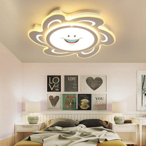 New Childrens Ceiling Lamp Modern Minimalist Personality Hall Lighting Creative Led Ceiling Lamp Childrens Room Bedroom Lamps