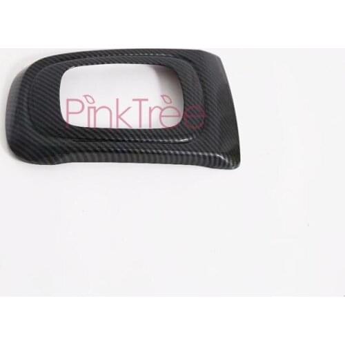 Gear Shift Panel Cover For Toyota Rush 2018 2019 2020 Carbon FIber Color Car Decoration Trim Interior Car Styling Accessories