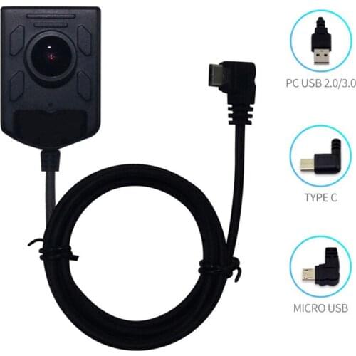 3.0 MP 2048x1536 30FPS Wearable UVC On Clip 360 Degrees Rotation Built-In Microphone Wide Angle USB Camera